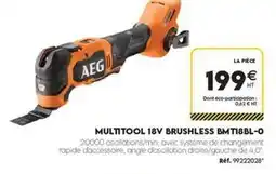 Tout faire matériaux Aeg - multitool 18v bmt18bl-o offre