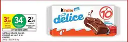 Intermarché Contact Kinder - oateau d'eclade cacao fourrure au lait offre