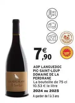 Intermarché Contact Aop languedoc pic-saint-loup offre