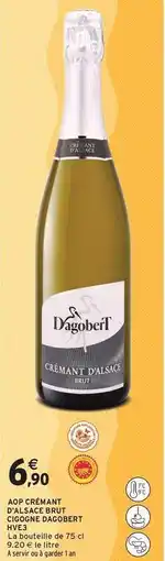 Intermarché Contact Brut - aop crémant d'alsace offre