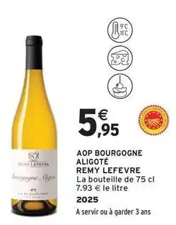 Intermarché Contact Aop bourgogne aligoté offre