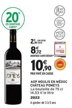Intermarché Contact Hachette - aop moulis en médoc offre