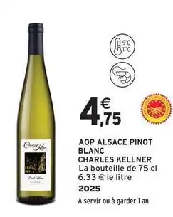 Intermarché Contact Cinta - aop alsace pinot blanc offre