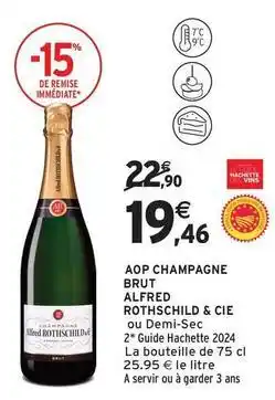 Intermarché Contact Brut - aop champagne offre