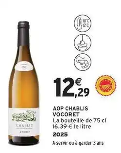 Intermarché Contact Aop chablis offre