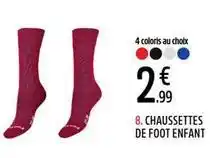 Intersport Chaussettes de foot enfant offre