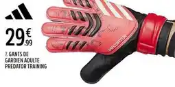 Intersport Gants de garden adulte predator training offre