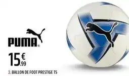 Intersport Puma - ballon de foot prestige t5 offre