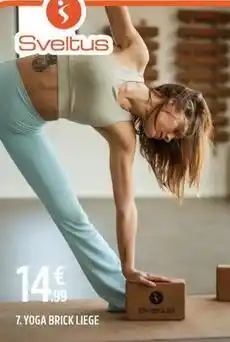 Intersport Yoga brick liege offre