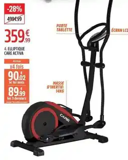 Intersport 4 eliptique care activia offre