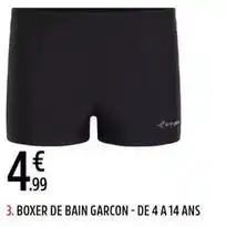 Intersport Boxer de bain garcon offre