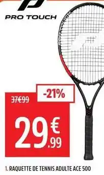Intersport Raquette de tennis adulte offre