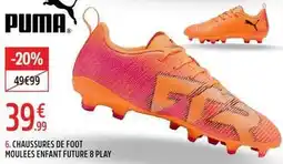 Intersport Puma - chaussures de foot moulees enfant future 8 play offre