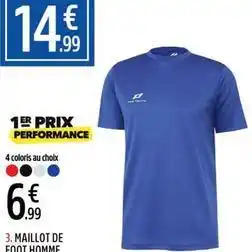 Intersport Maillot de foot homme offre