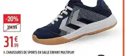 Intersport Chaussures de sports en salle enfant offre