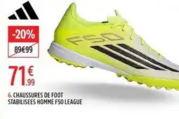 Intersport Chaussures de foot stabilisees homme f50 league offre