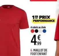 Intersport Maillot de foot enfant offre