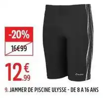Intersport Jammer de piscine ulysse offre
