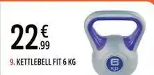 Intersport Kettlebell fit 6 kg offre