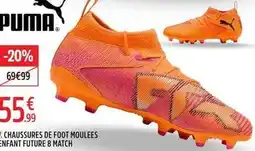 Intersport Puma - chaussures de foot moulees, enfant future 8 match offre