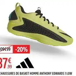 Intersport Chaussures de basket homme anthony edwards 1 low offre