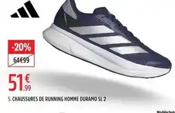 Intersport Chaussures de running homme duramo sl 2 offre