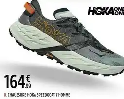 Intersport Chaussure hoka speedgoat 7 homme offre