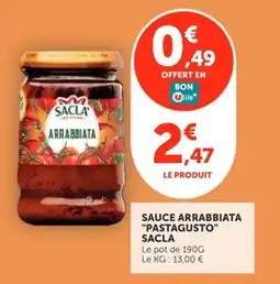 Utile SACLA SAUCE ARRABBIATA offre
