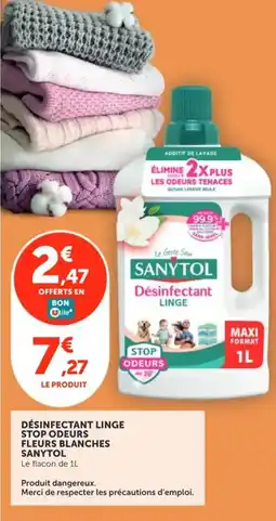 Utile SANYTOL Désinfectant Linge offre