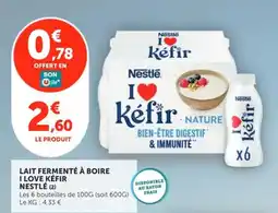 Utile Nestlé I Love Kéfir offre