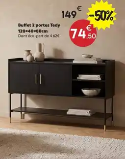 Maxi Bazar Teddy Buffet 2 portes offre