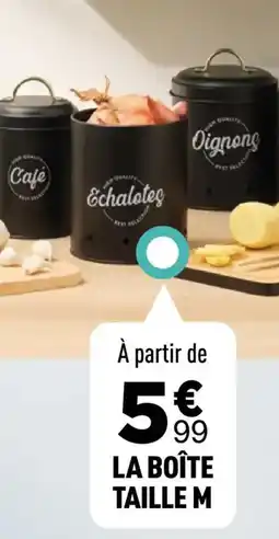 Centrakor La boîte taille m offre