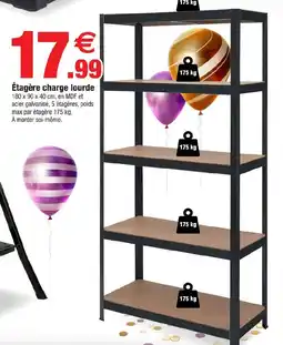 Bazarland Etagere charge lourde offre