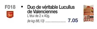 Duo de Véritable Lucullus