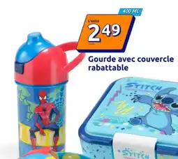 Action Gourde avec couvercle rebattable offre
