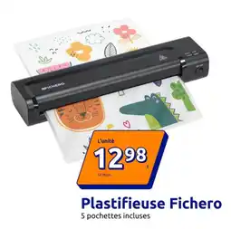 Action Fichero Plastifieuse offre