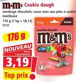 Norma m&m's Cookie dough offre