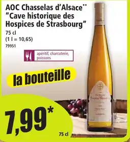 Norma Cave historique des Hospices de Strasbourg offre