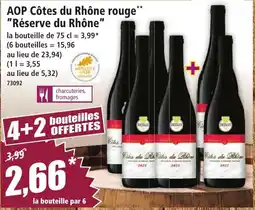 Norma Côtes du Rhône rouge Réserv du Rhône offre