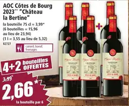 Norma Château la Bertine offre