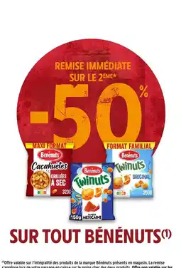 Intermarché Benenuts Cacahuètes offre