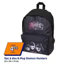Action K-Pop Demon Hunters Sac à dos offre