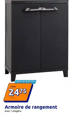 Action Armoire de rangement offre