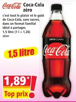Norma Coca-Cola zéro offre