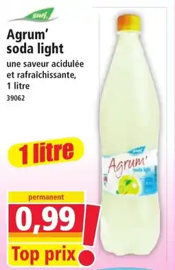 Norma Agrum' soda light offre