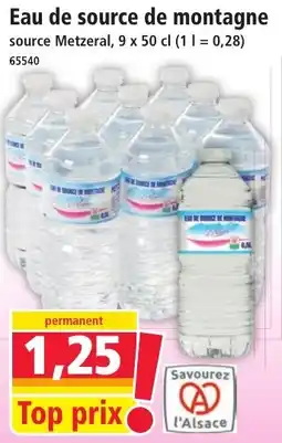 Norma Eau de source de montagne offre