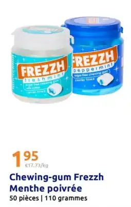 Action FREZZH Chewing-gum offre