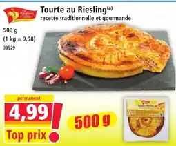 Norma Les Régions de Table Tourte au Riesling offre