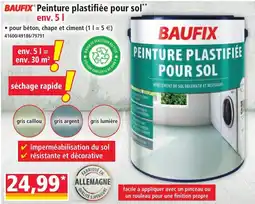 Norma BAUFIX Peinture plastifiée pour sol offre