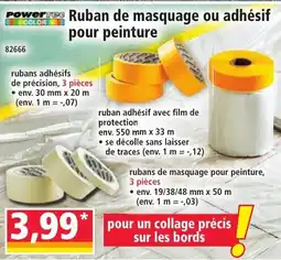 Norma Power Tec Ruban de masquage ou adhésif pour peinture offre